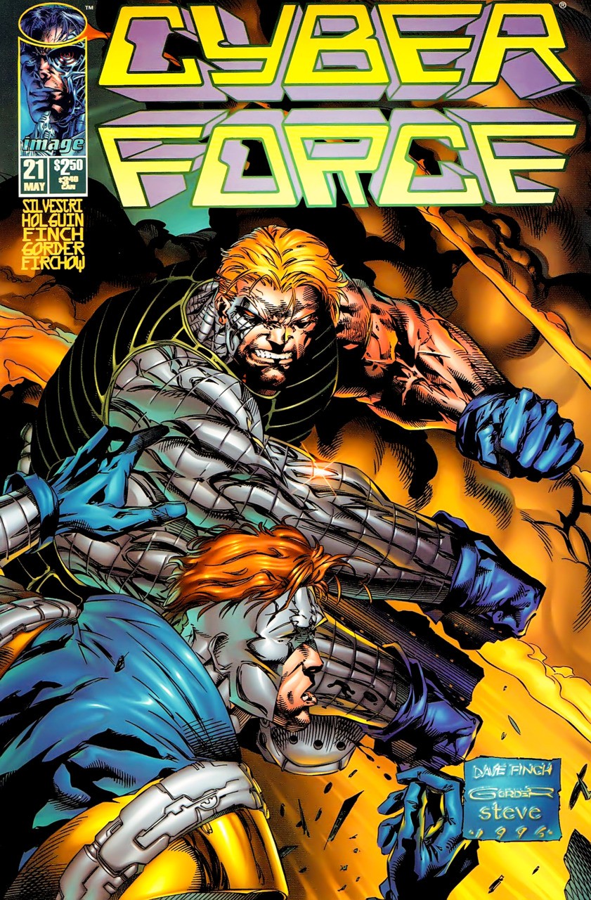 Image Cyber Force #21 May 1996