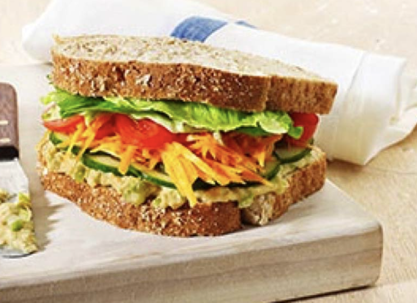 Cheese Salad Sandwich