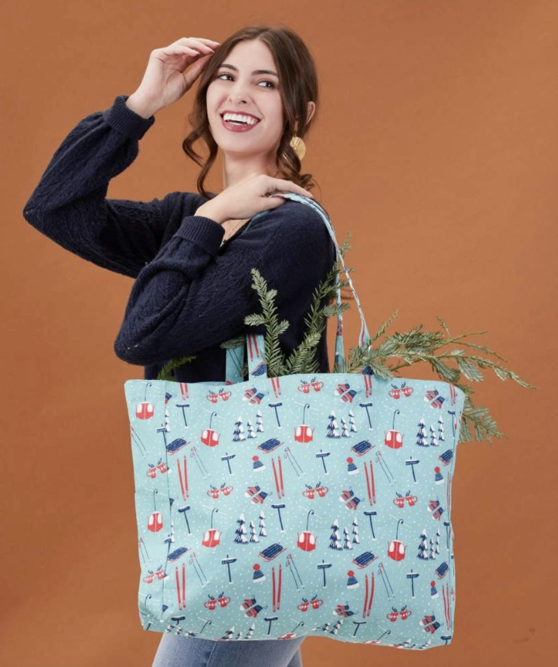 Ski Vacation Tote Bag