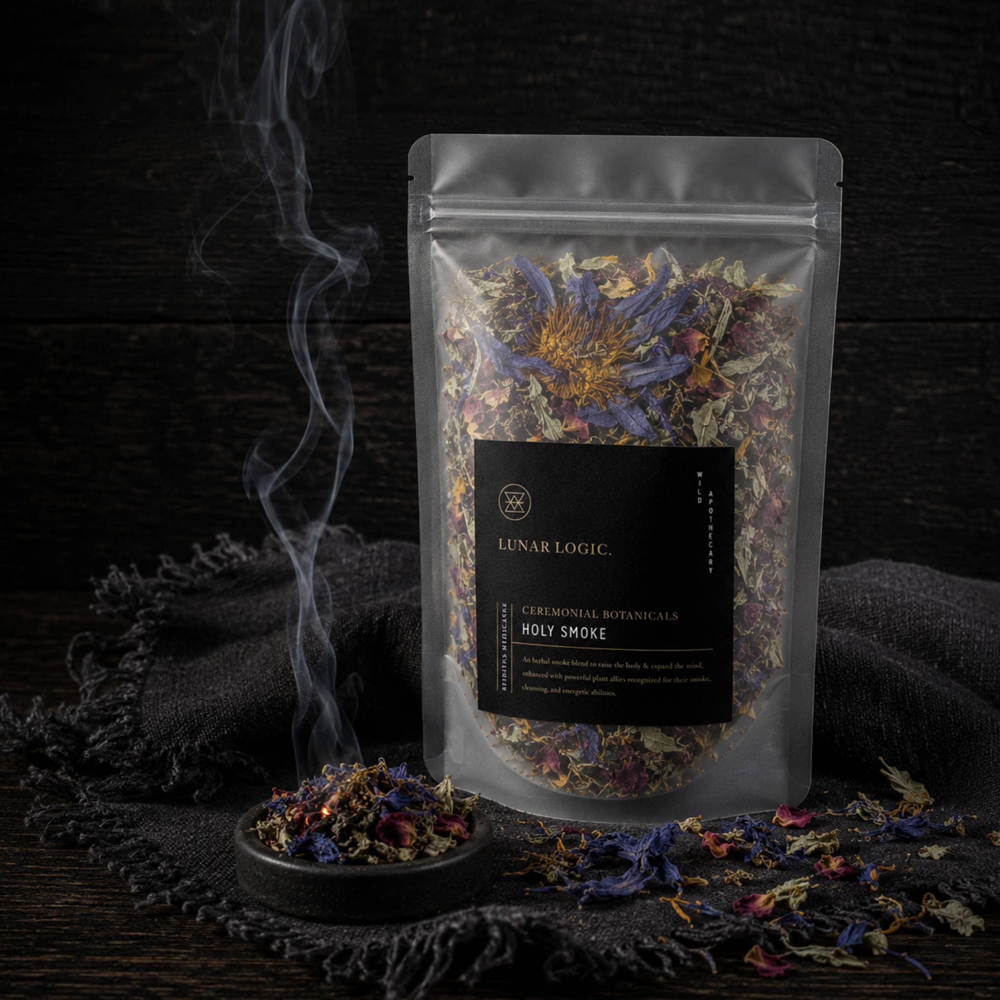 Lunar Logic HOLY SMOKE / Ceremonial Botanicals