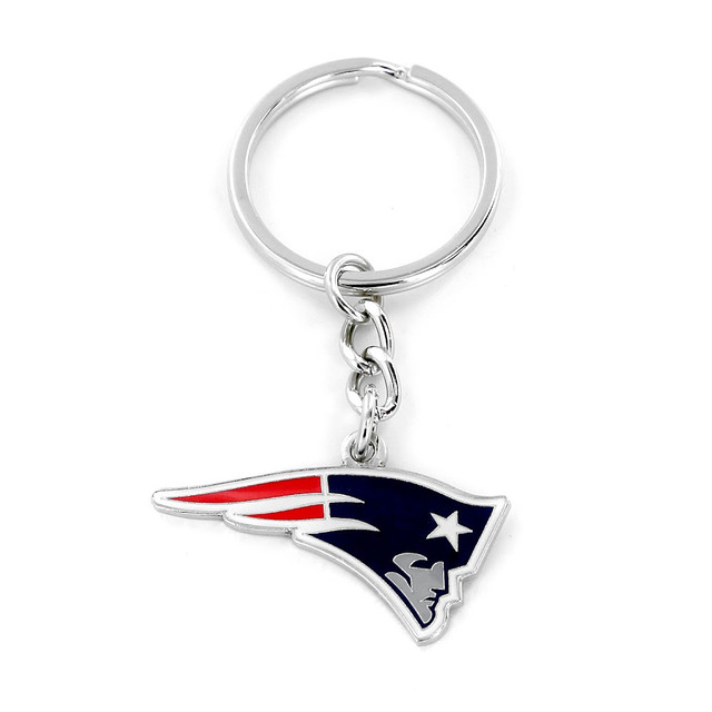 New England Patriots Metal Keychain
