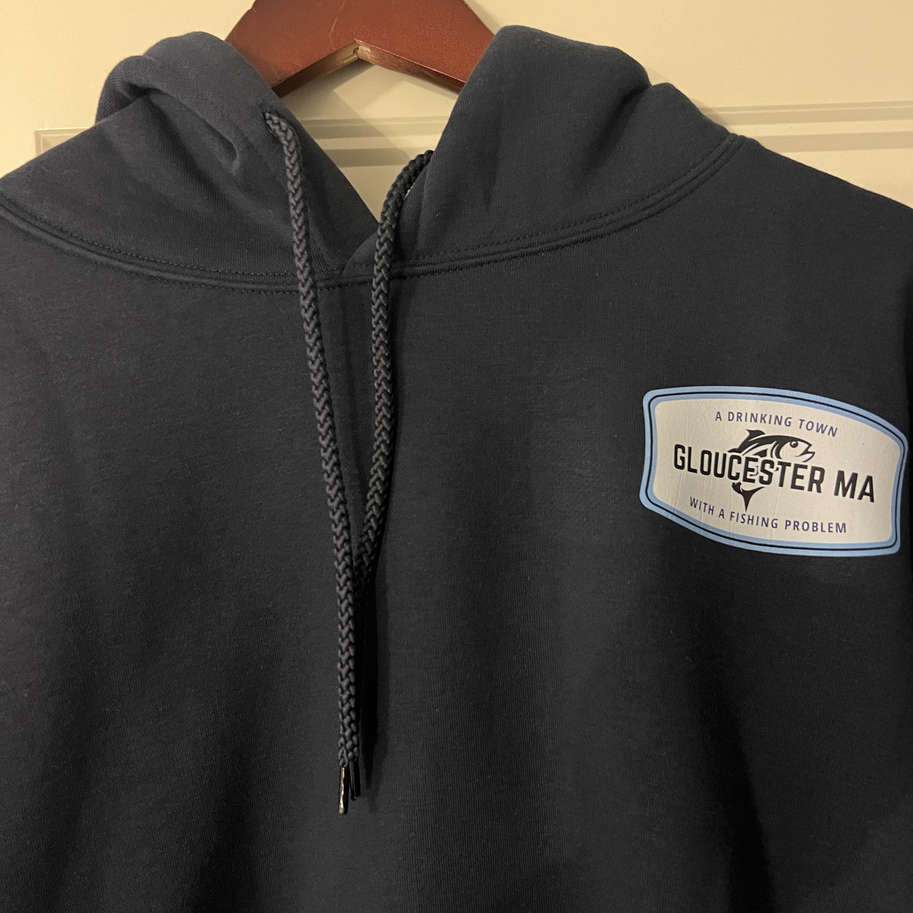 Drinking Town With A Fishing Problem Hoodie