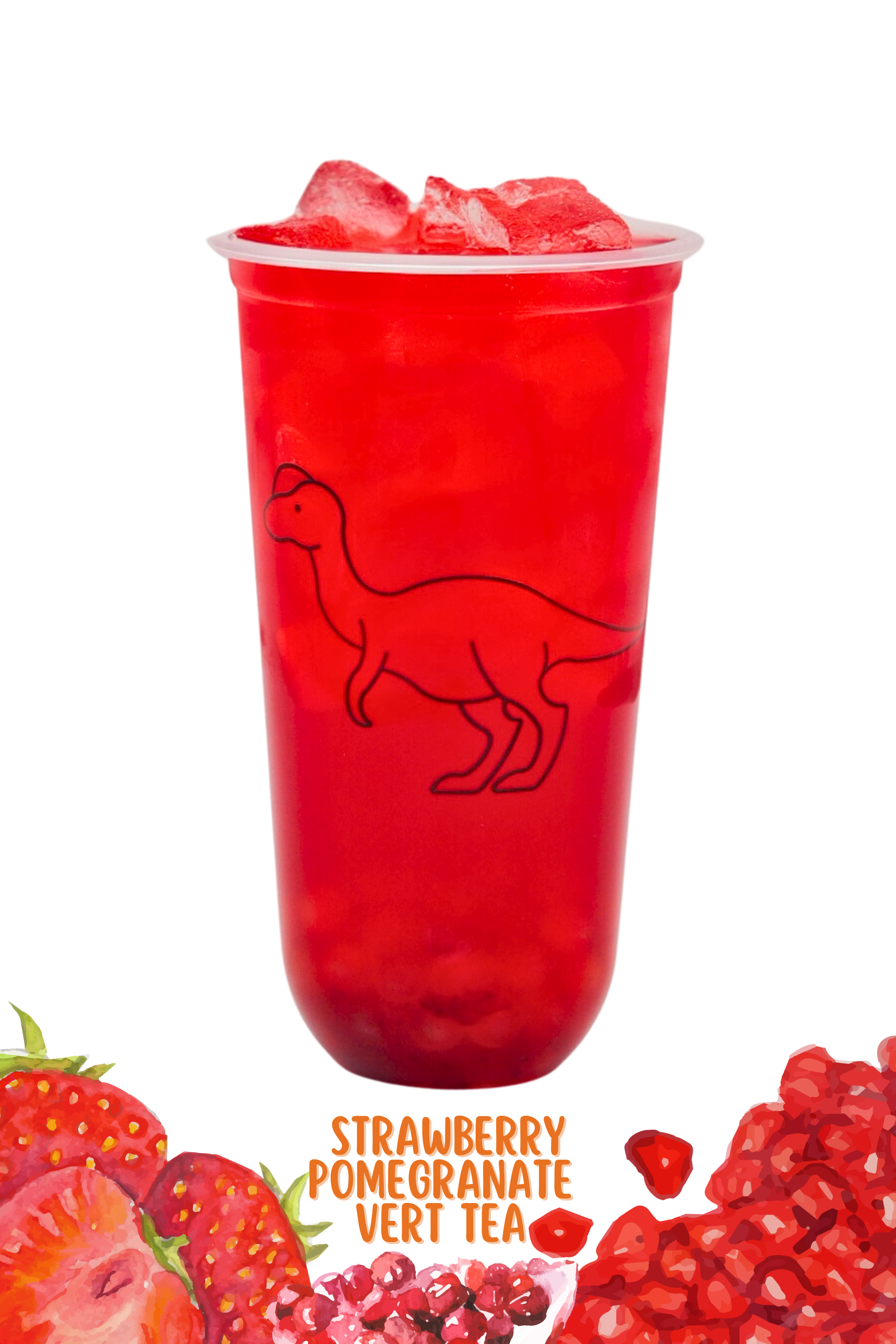 Strawberry Pomme Green Tea Zen