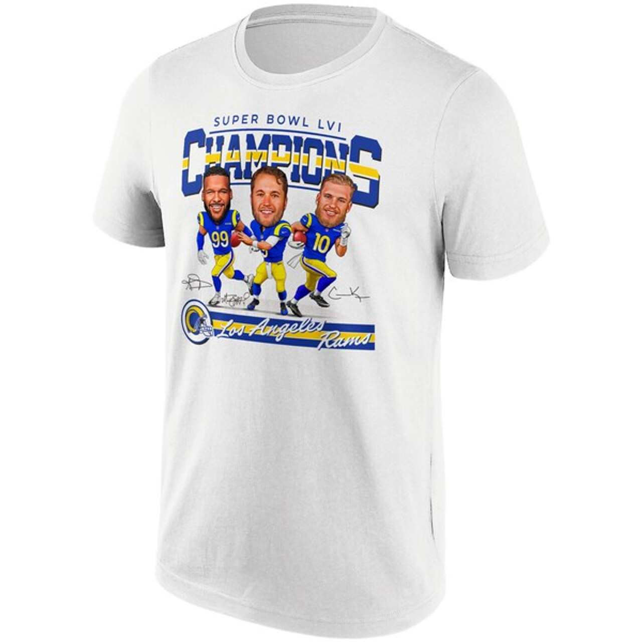 Los Angeles Rams Caricature Super Bowl Champions Shirt