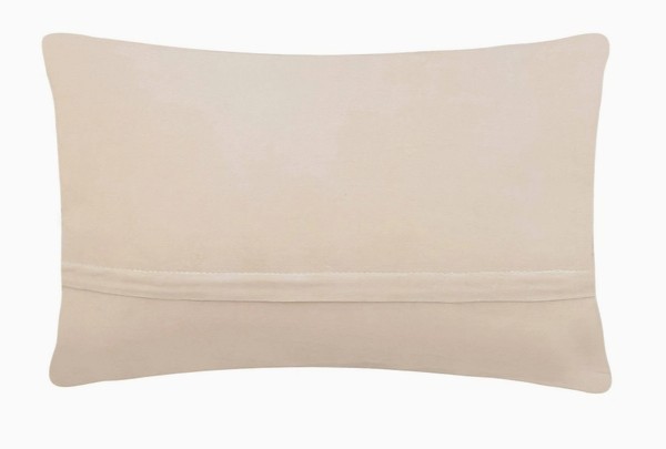 Love Dog Paw Hand Hooked Wool Pillow 8"x12"