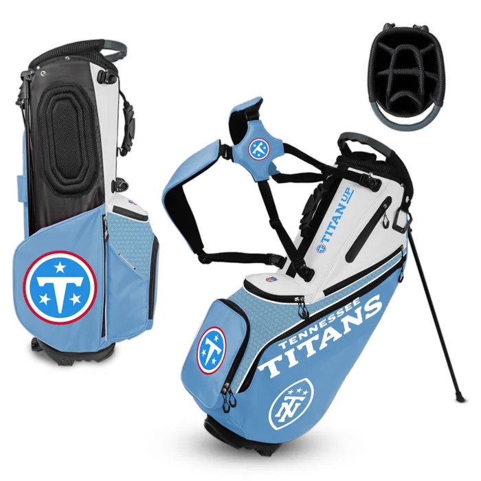 Tennessee Titans Hybrid Back Nine Carry Golf Bag