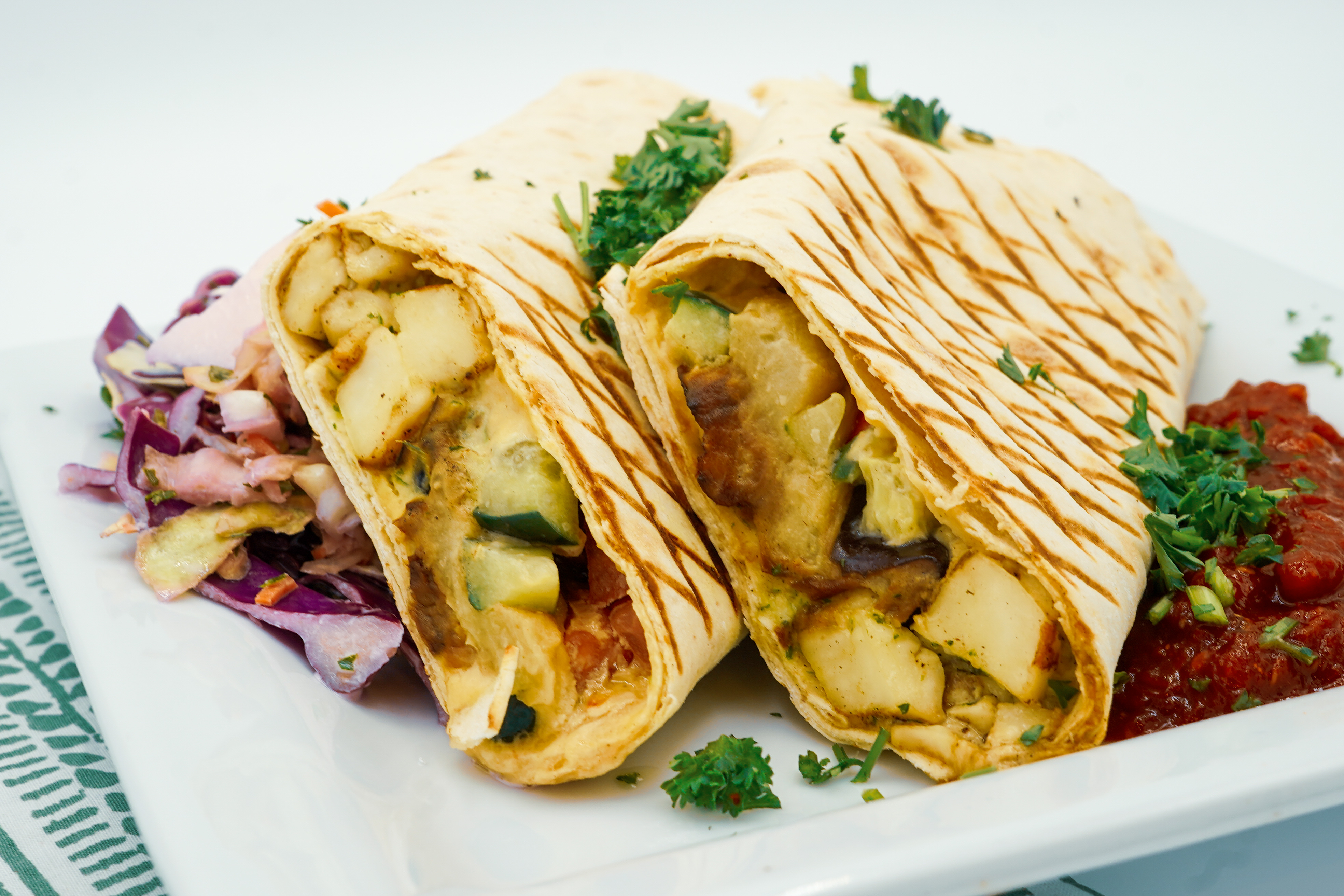 Haloumi Cheese Wrap