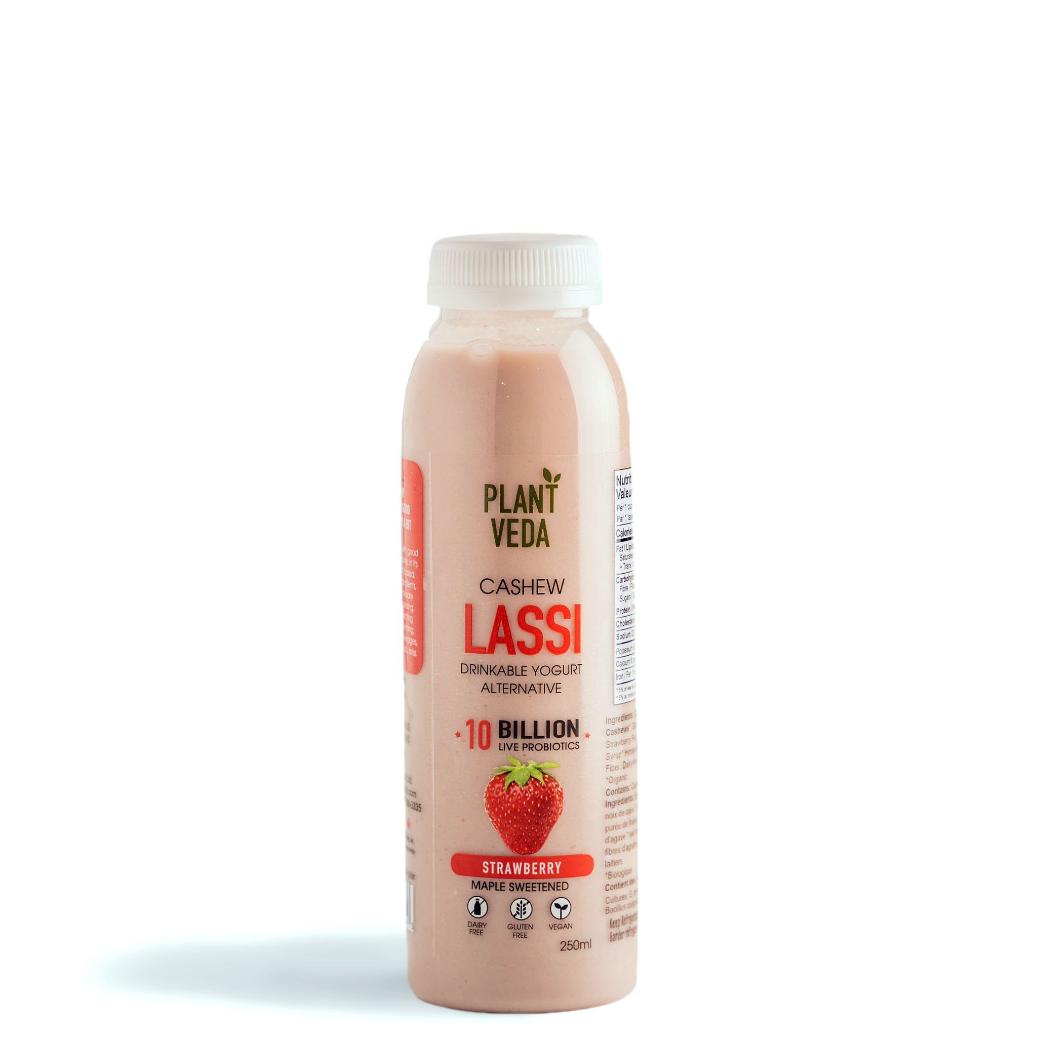 Strawberry Vegan Lassi (250 ML)