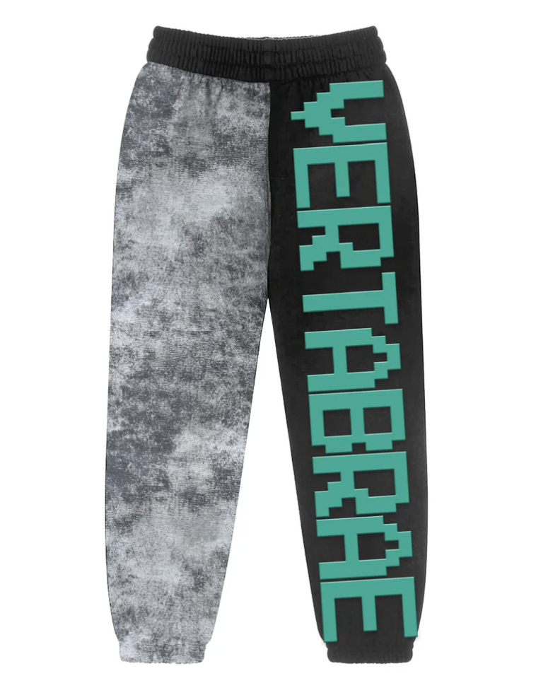 Vertabrae C-1 Split Sweatpants Mineral Mint