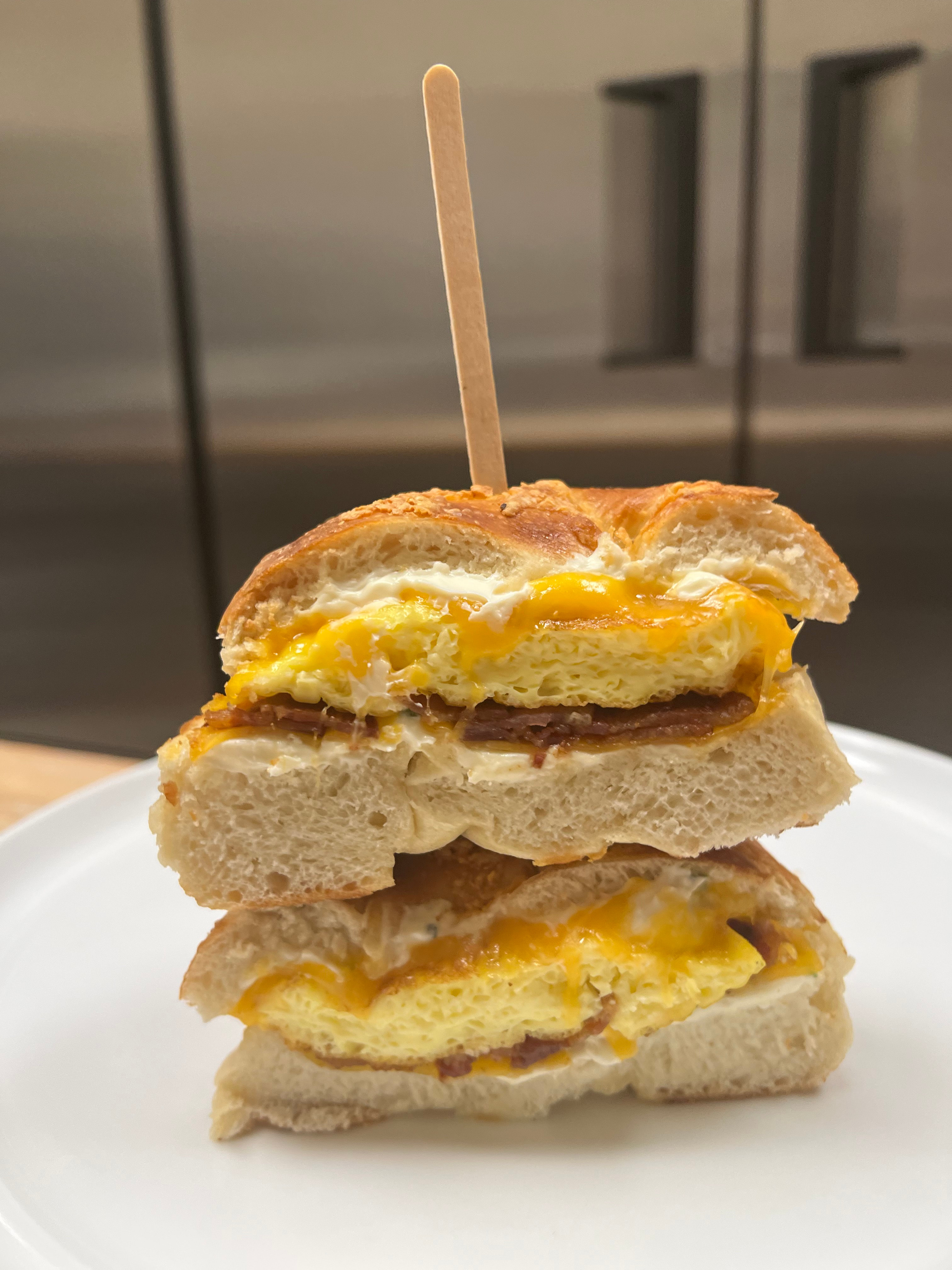 Cheddar Bagel Special