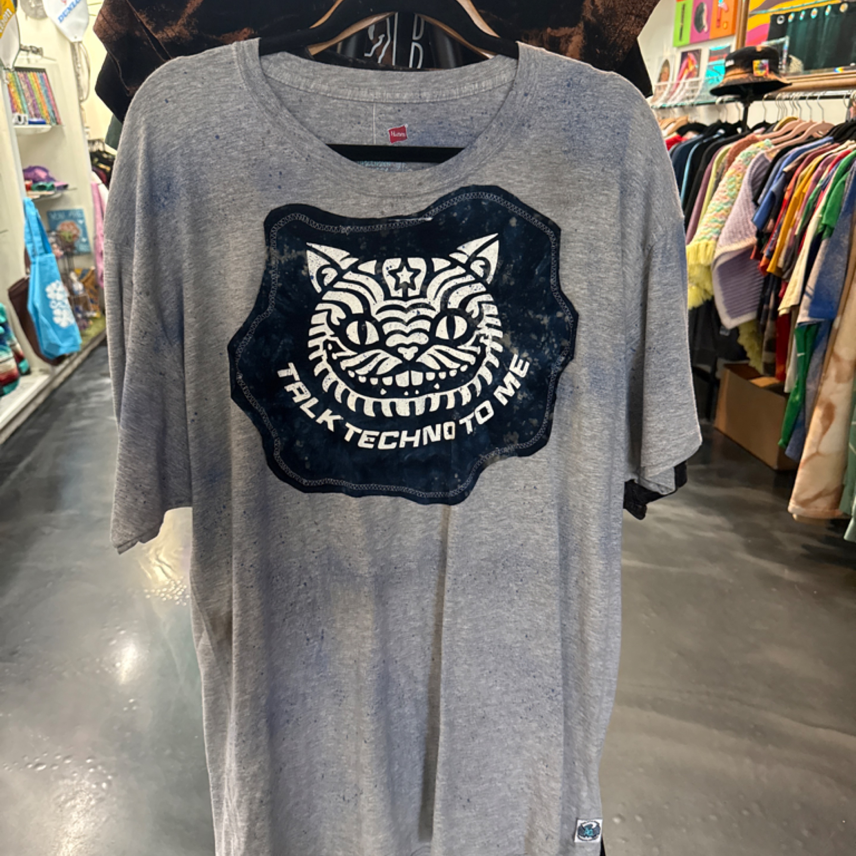 Techno Cat Blue Grey Ascension Society