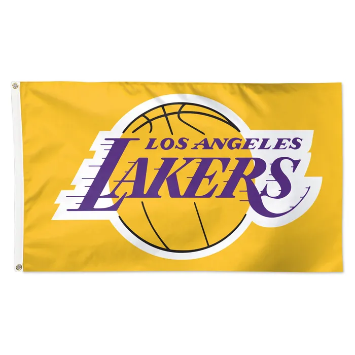 Los Angeles Lakers Yellow Flag 3x5'