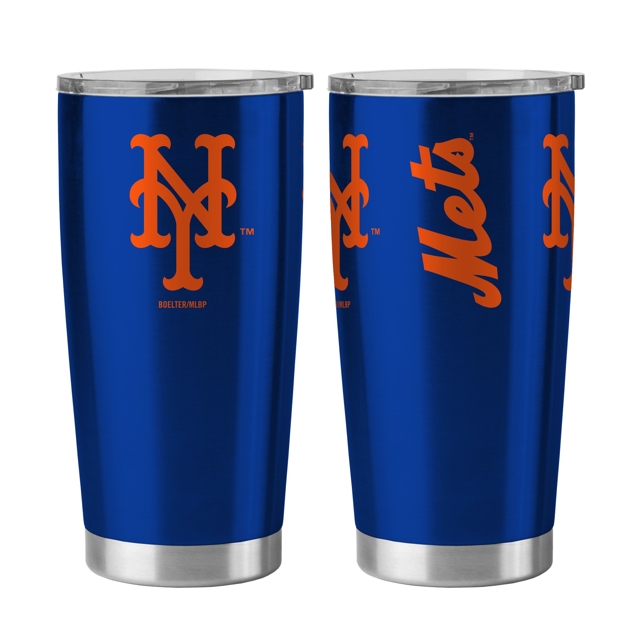 New York Mets Travel Tumbler 20 oz Ultra Flared Blue