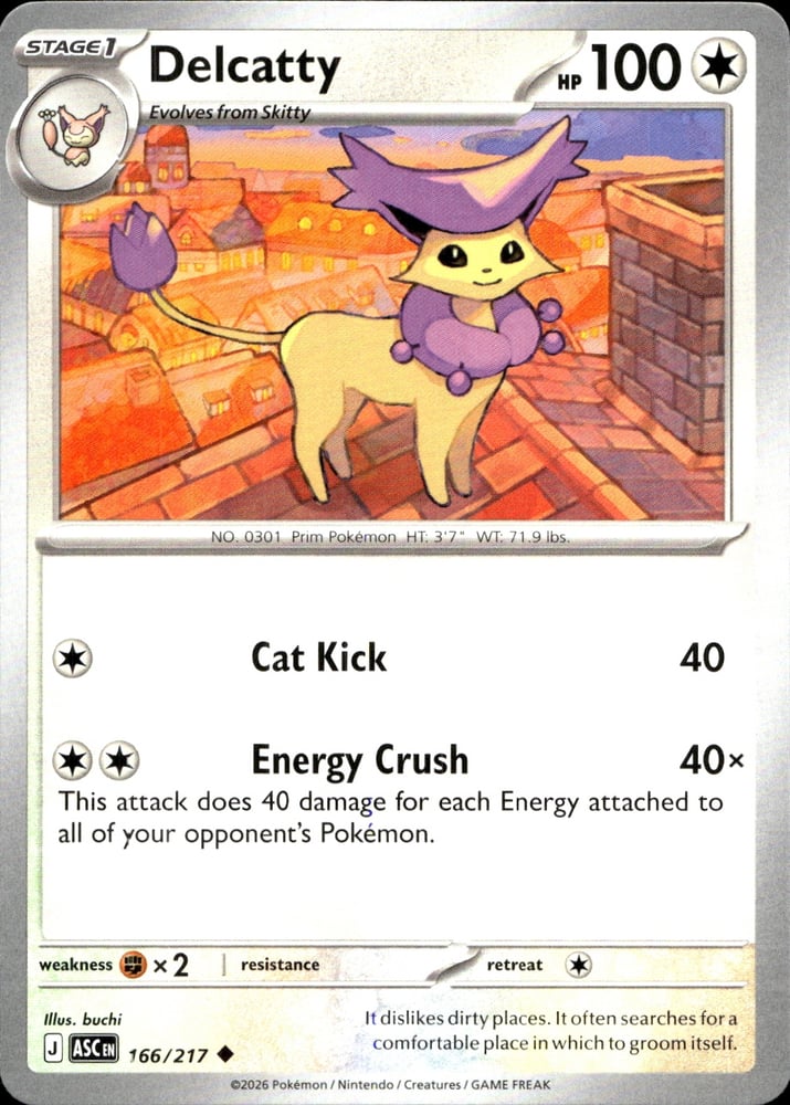 Delcatty - ME02.5 166/217