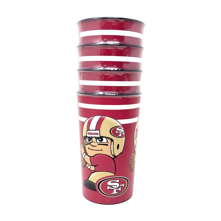 San Francisco 49ers Party Cups 4 pack