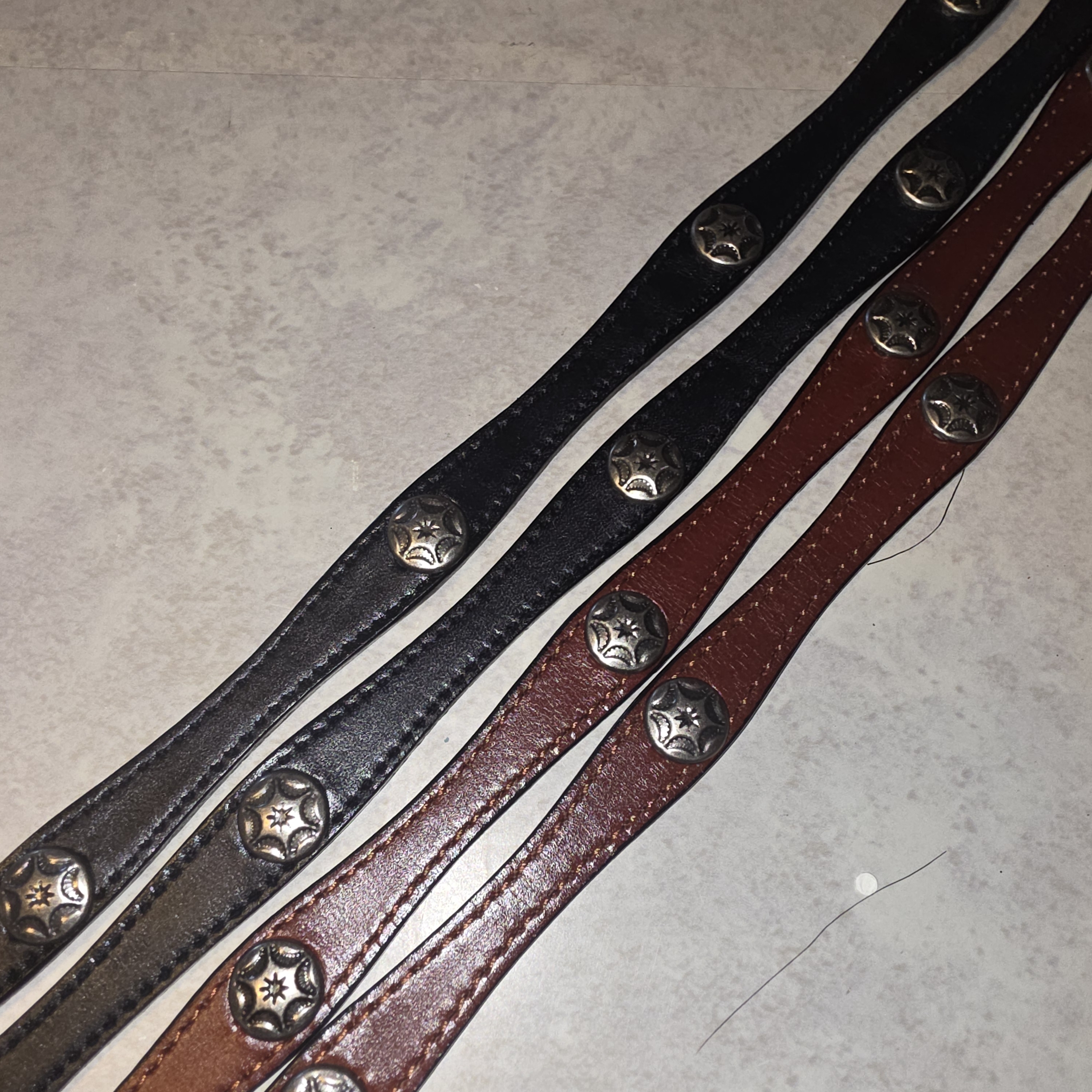 Leather w/ SW Conchos    USA     3/3