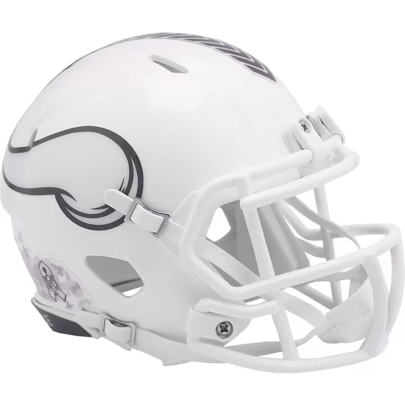 Minnesota Vikings 2024 Riddell Salute to Service Speed Mini Helmet