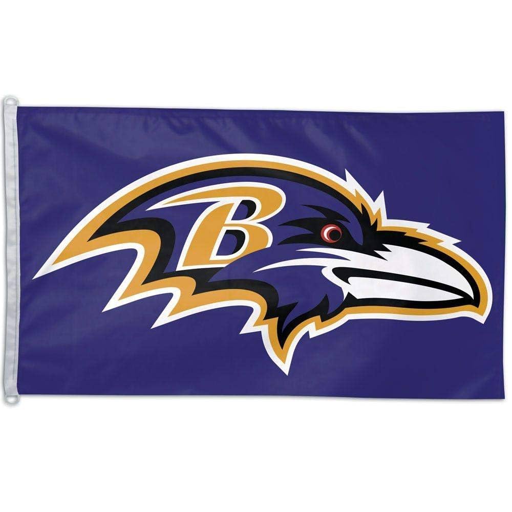 Baltimore Ravens Purple Flag 3x5'