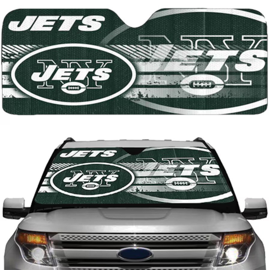 New York Jets Auto Sun Shade 59x27"