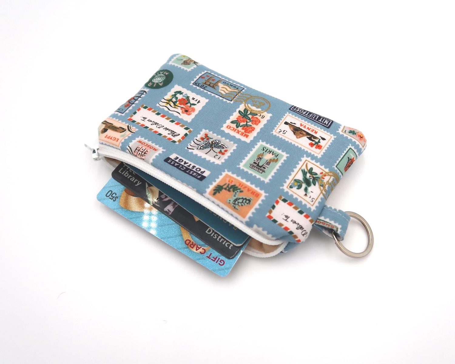 Keychain Pouch – Postage Stamps, photo 13 of 15