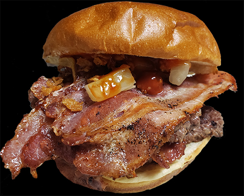 Bacon Memphis Burger