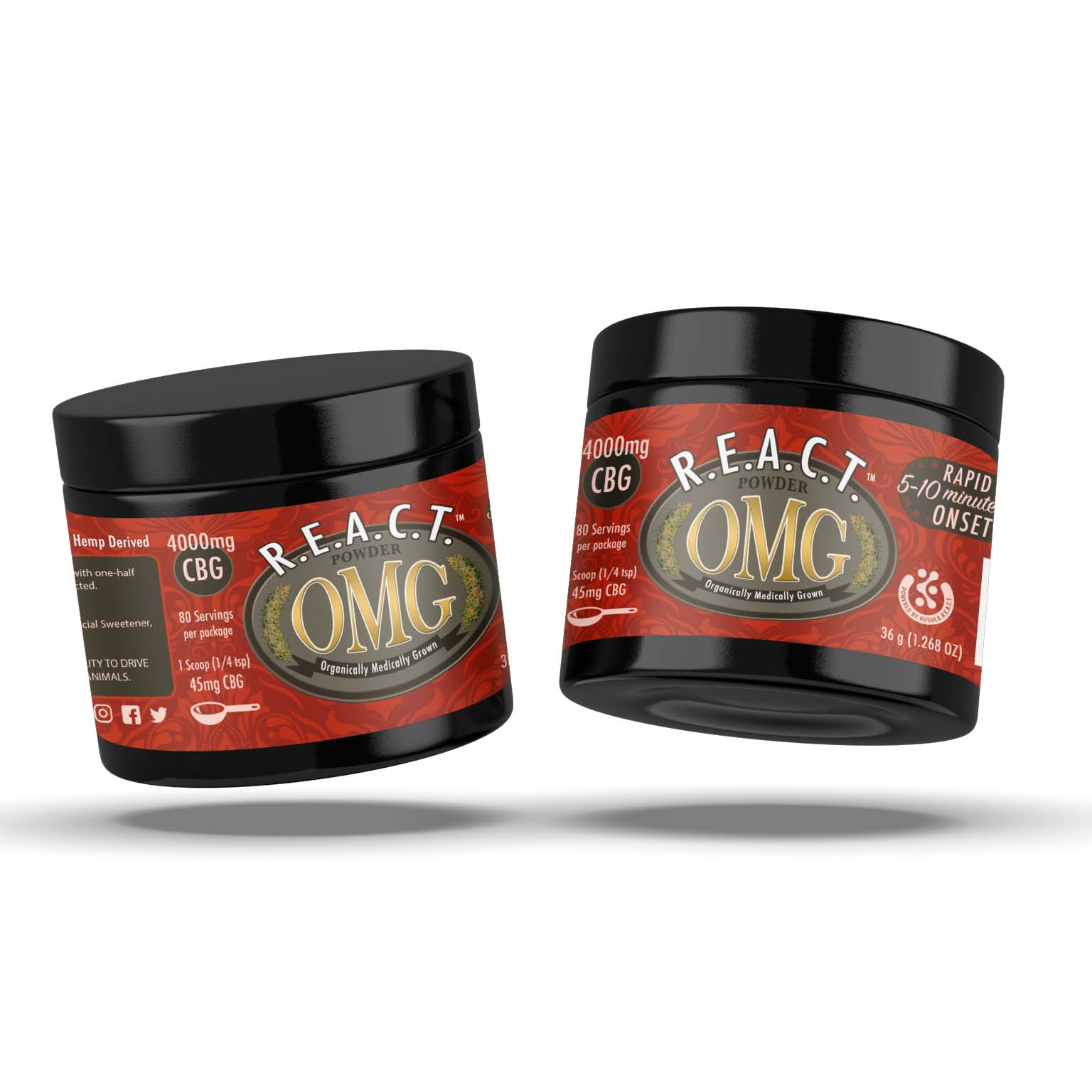 OMG CBG REACT Extract Powder