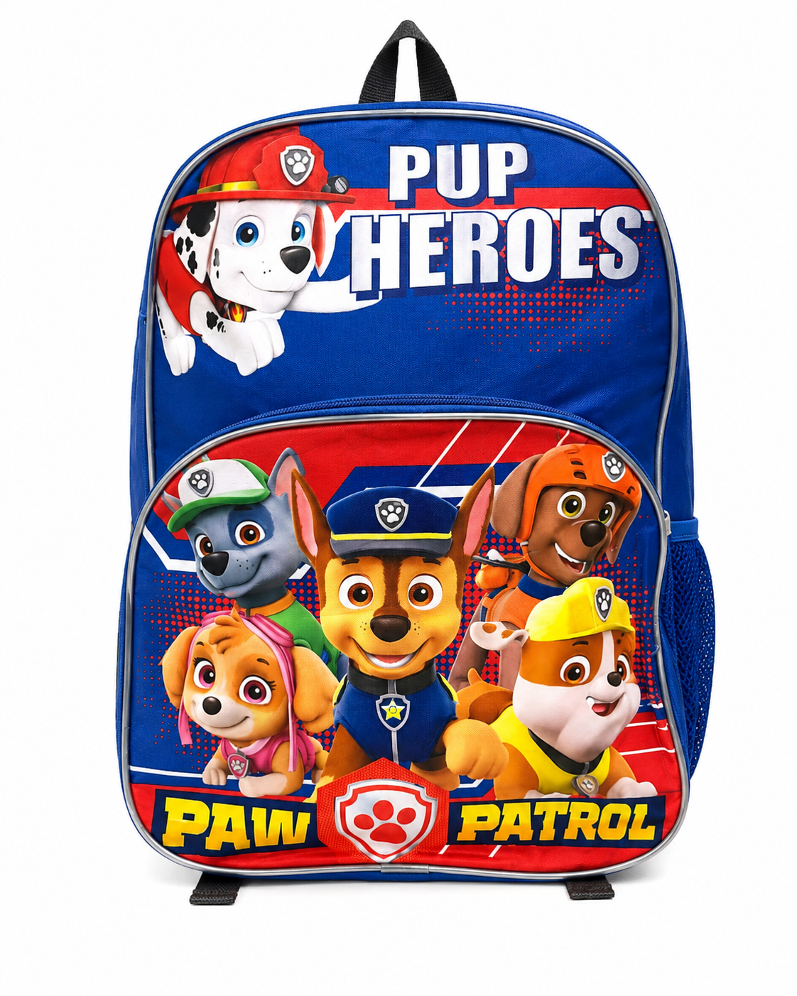 PAW Patrol Pup Heroes Kids Backpack – Blue & Red