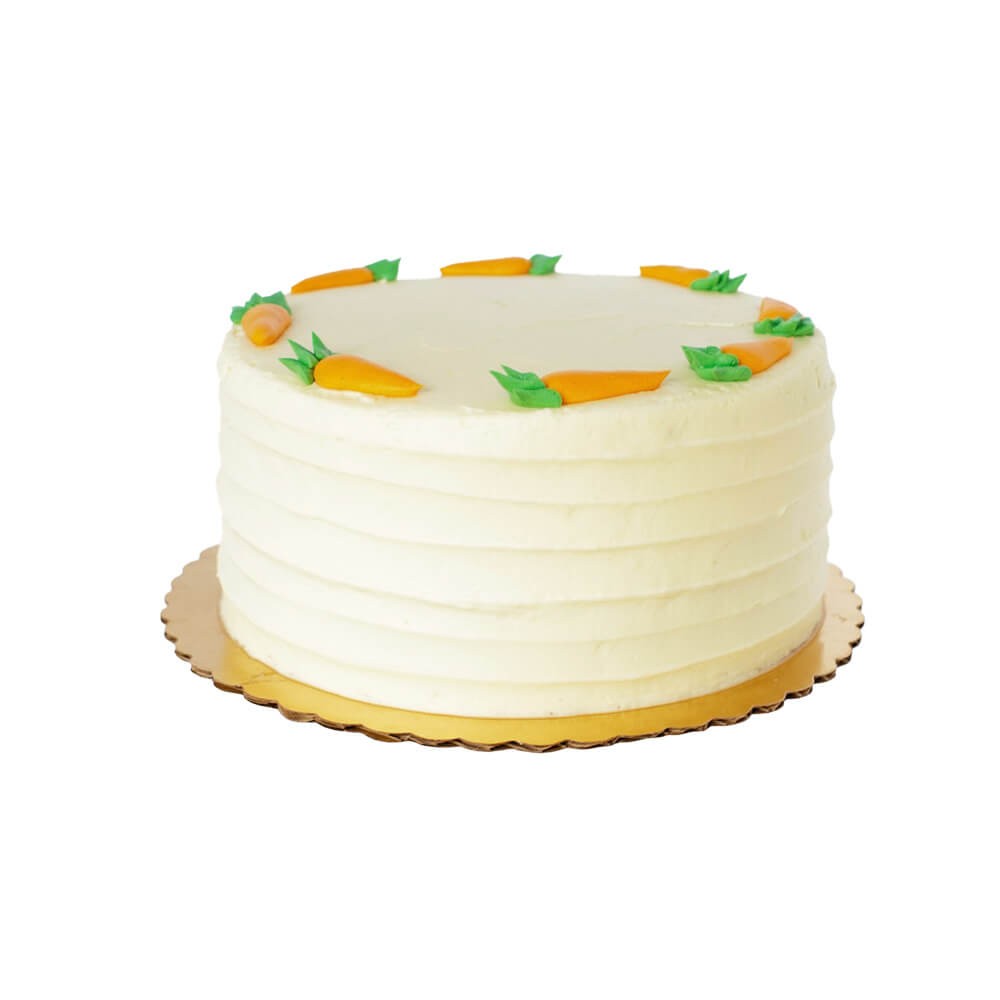 8" Walnut-Free Carrot Cake