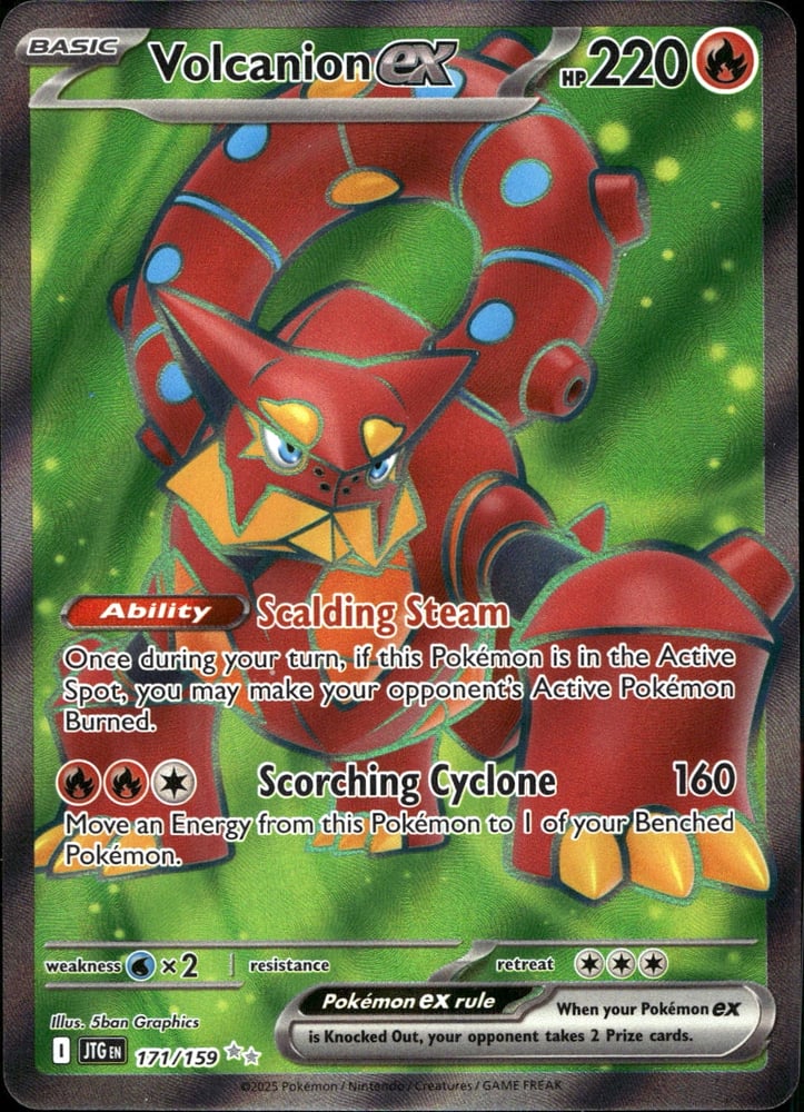 Volcanion ex - SV09 171/159