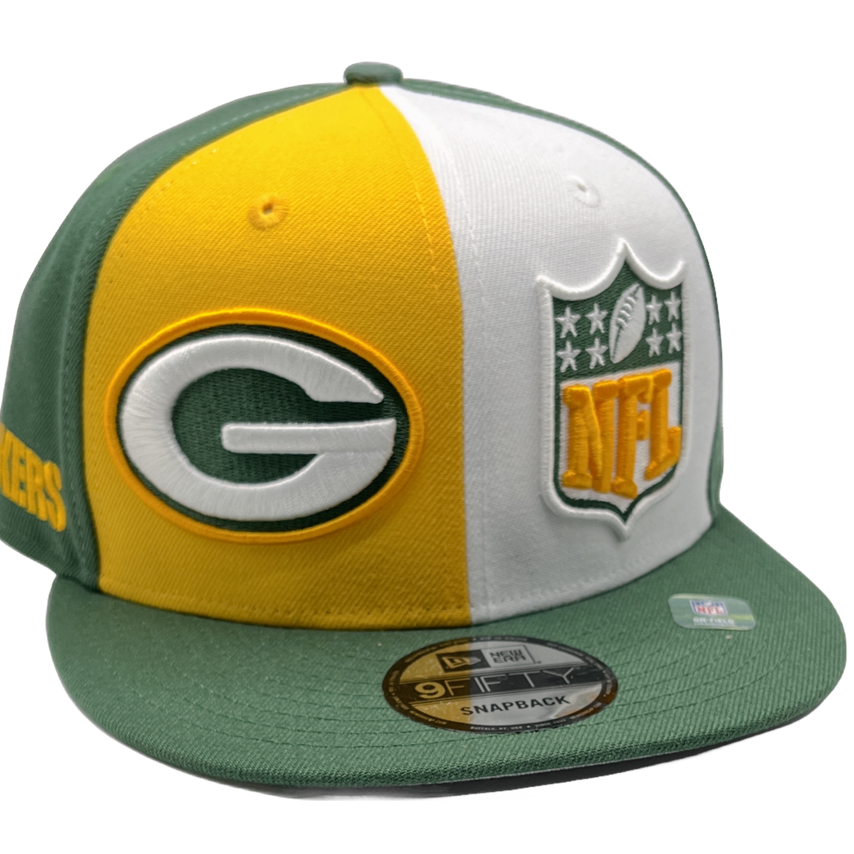 Green Bay Packers 2023 New Era 9FIFTY Sideline Snapback Hat