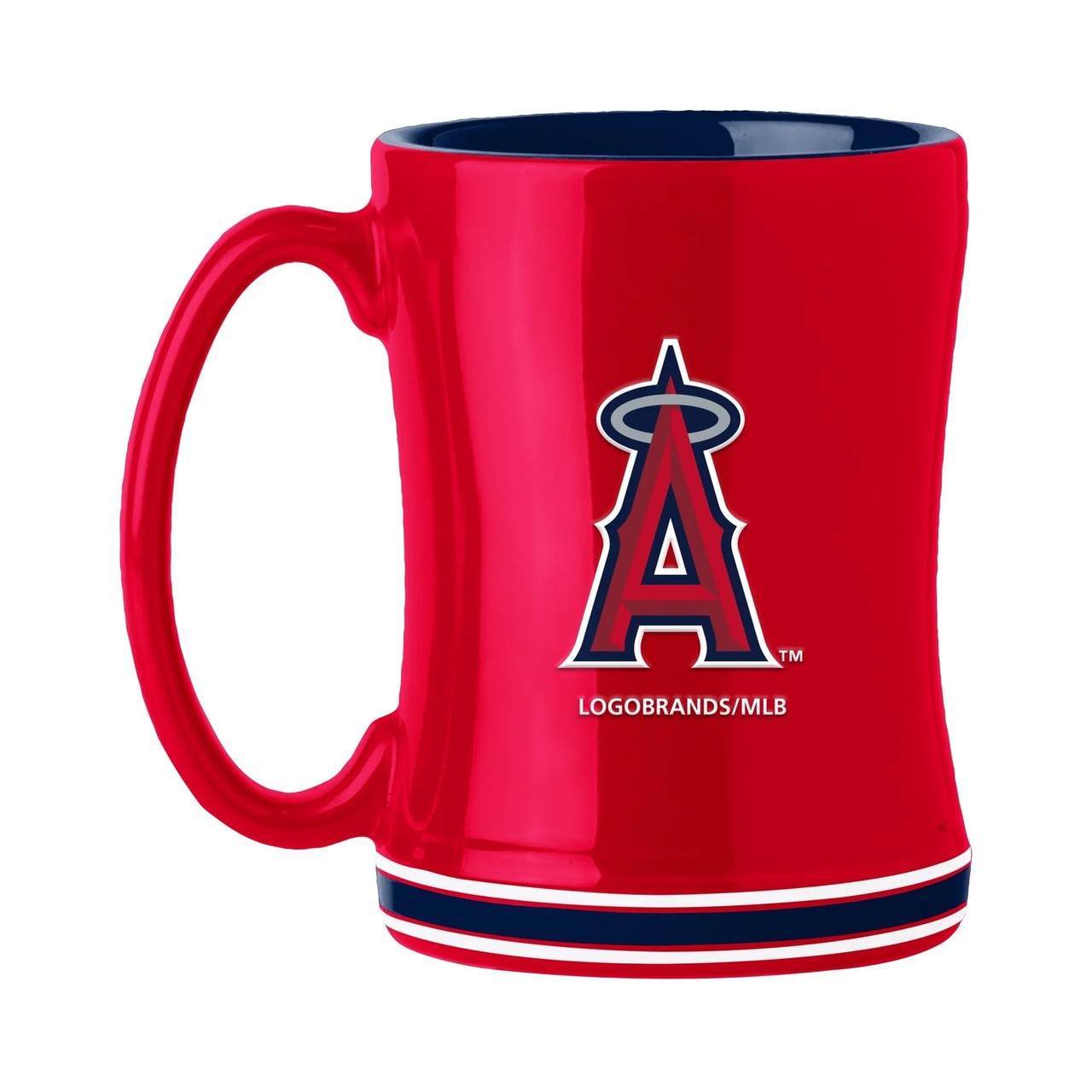 Los Angeles Angels Sculpted Coffee Mug 14oz