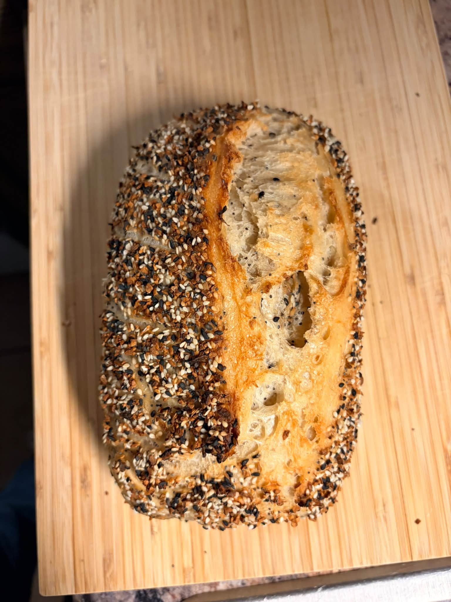 Photo of Everything Bagel Sourdough