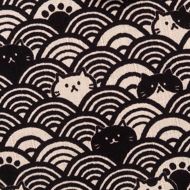 Fuku Cats in Waves