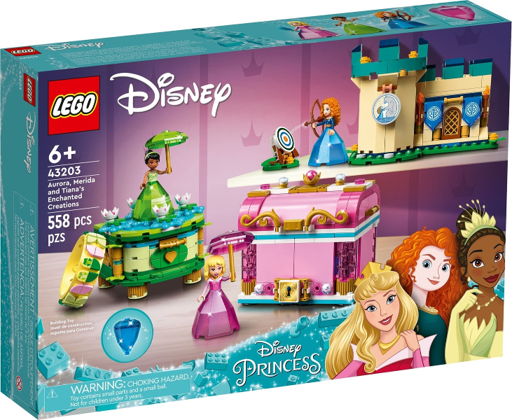 43203 Aurora, Merida and Tiana’s Enchanted Creations