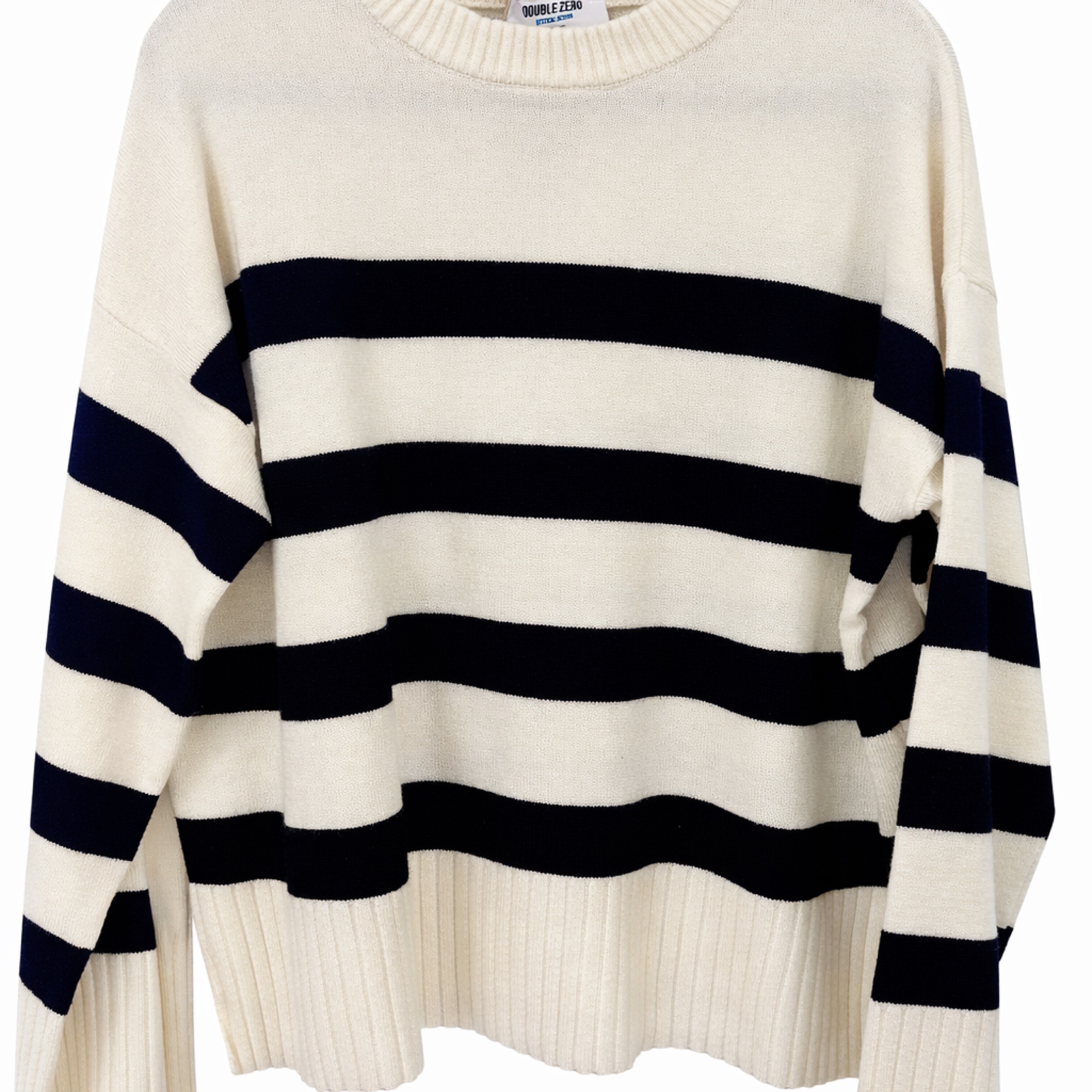 DZ Black/Cream Sweater — Bama Tan boutique, Tuscaloosa AL