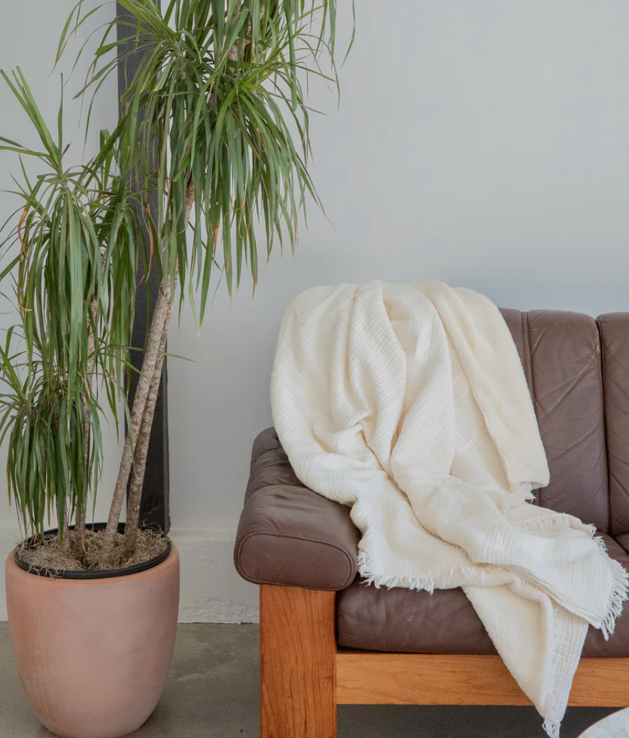 Alaia Sherpa Throw - Sedona - Coconut