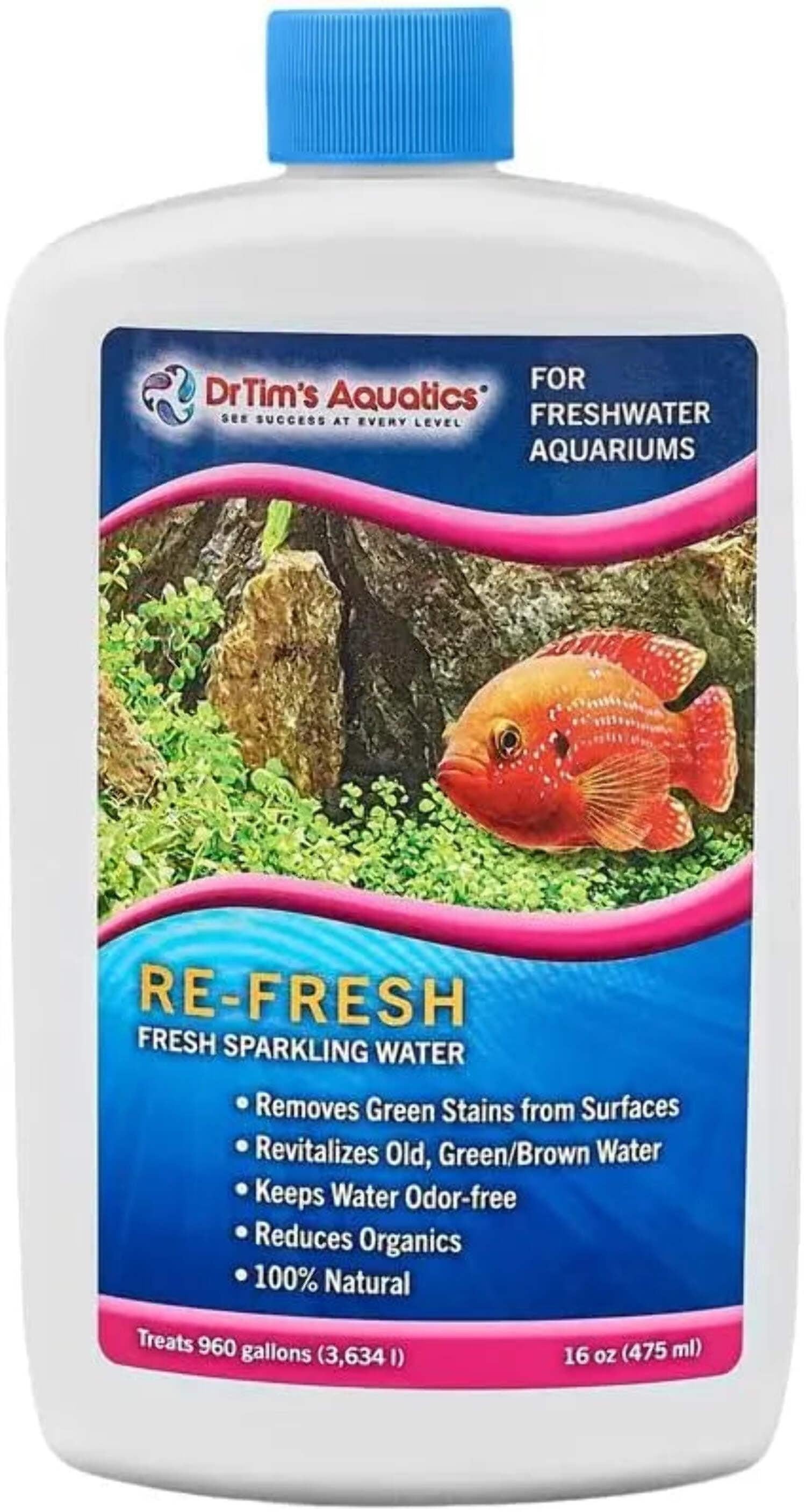 Drtim S Aquatics Re-Fresh Aquarium Revitalizer 16 oz