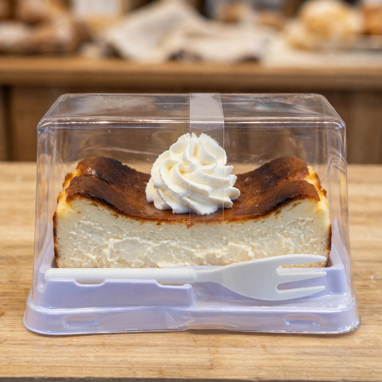 Classic Basque Cheesecake β HoneyMe Bakery, Bellevue