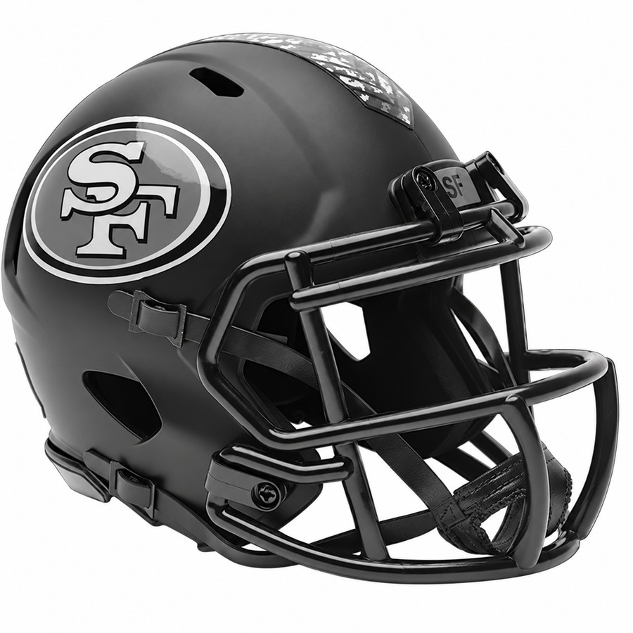 San Francisco 49ers 2026 Riddell Salute to Service Mini Helmets