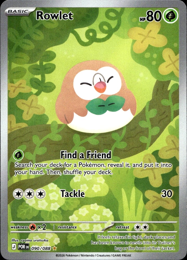 Rowlet - ME03 90/88