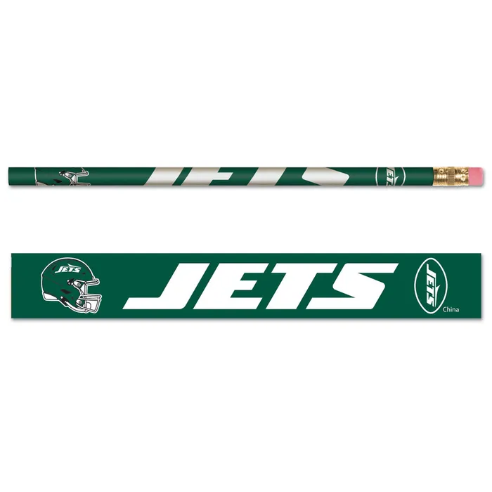 New York Jets Pencil 6 Pack
