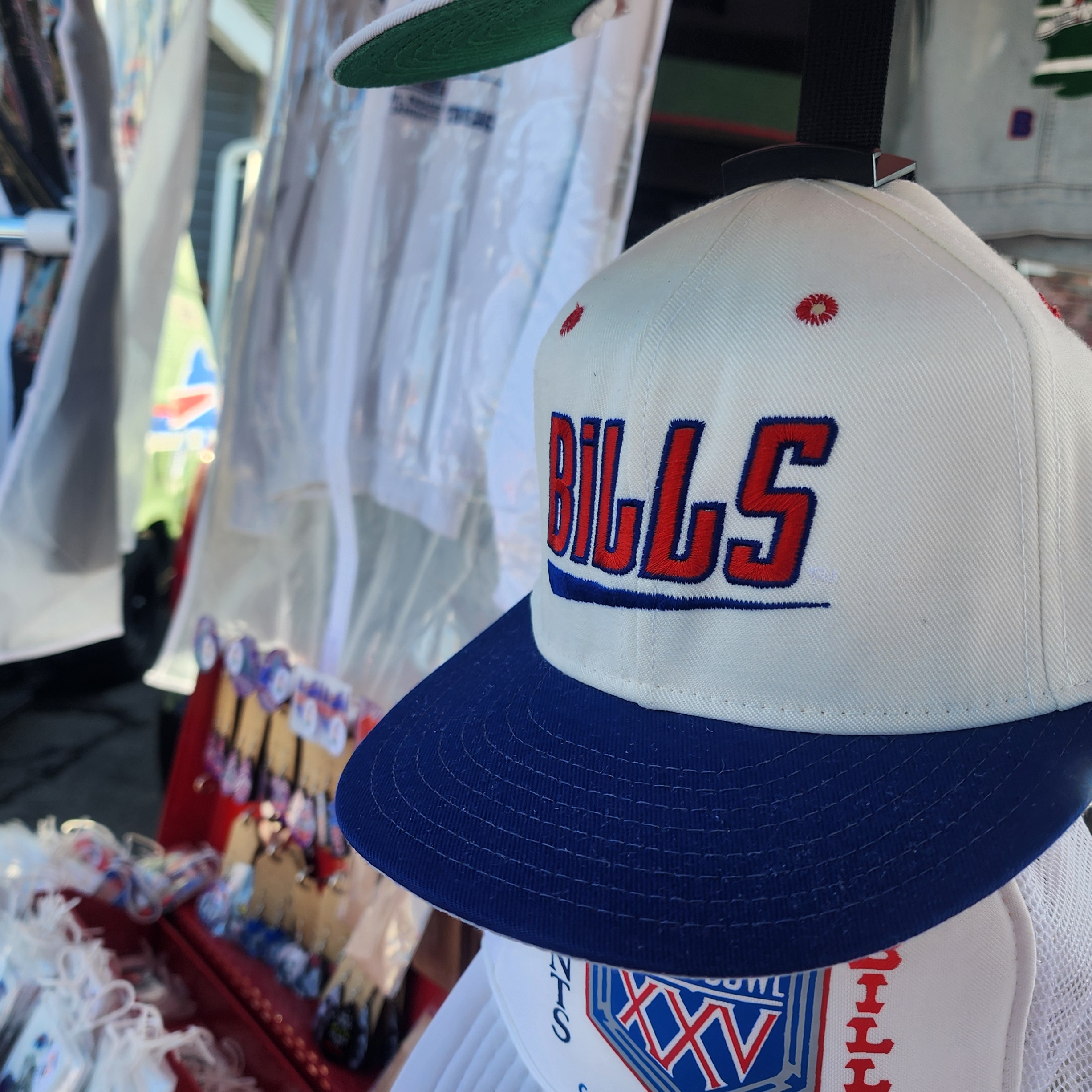 Vintage Bills Big Print Hat