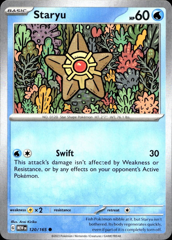 Staryu - SV03.5 120/165