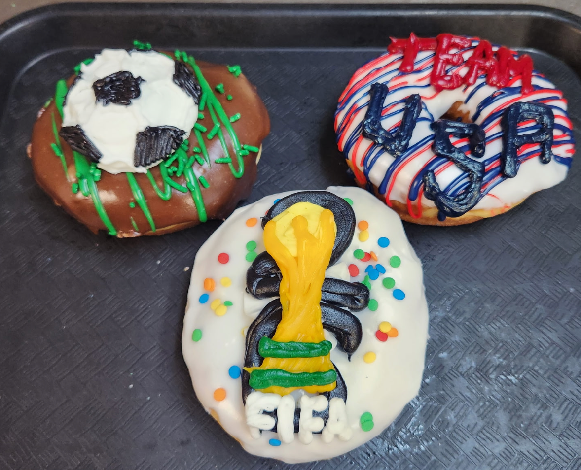 World Cup Donuts | Soccer Ball, Team USA & Championship Trophy Donuts | YoYo Donuts