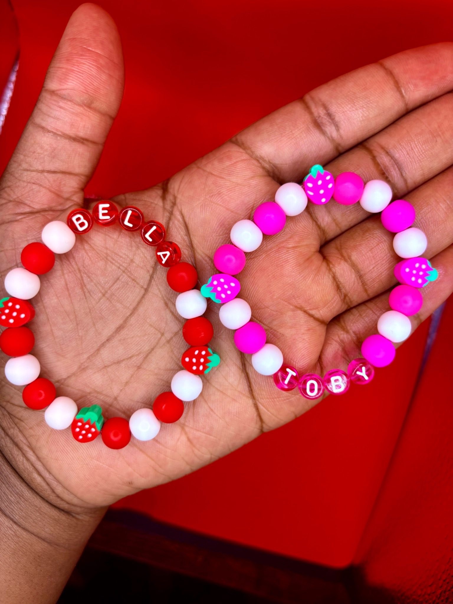 Berry Sweet Personalised Bracelet view 3