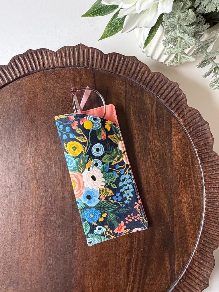 Glasses Case – Garden Party Navy, photo 2 of 2