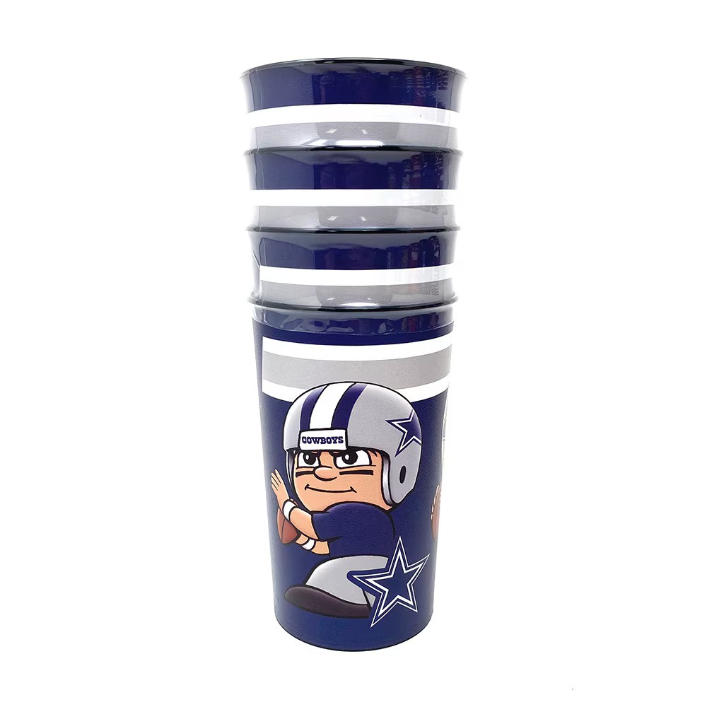 Dallas Cowboys Party Cup Set 4-pack