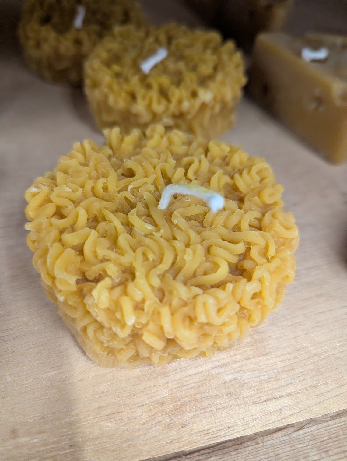 Anarchy Apiaries  |  Honey, Candles, Products - Ramen Noodle Candles 3oz