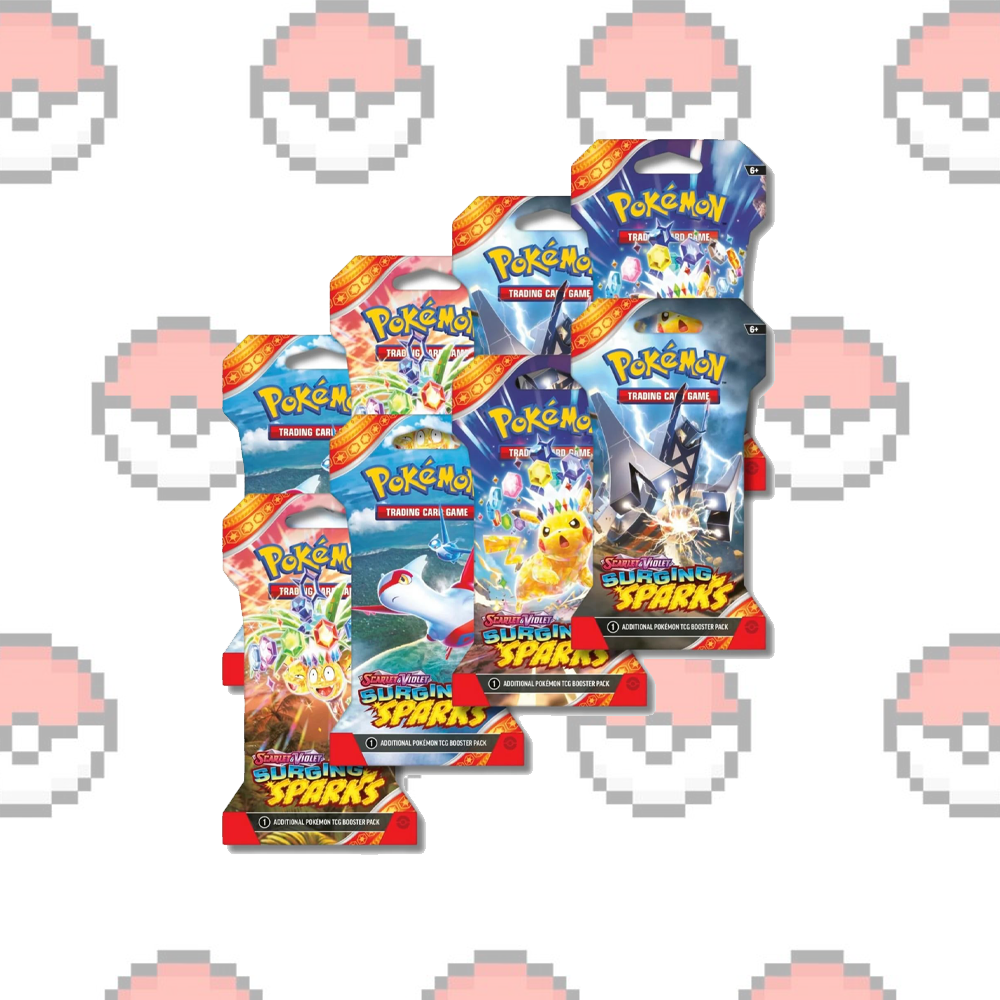 Surging Sparks Sleeved Packs