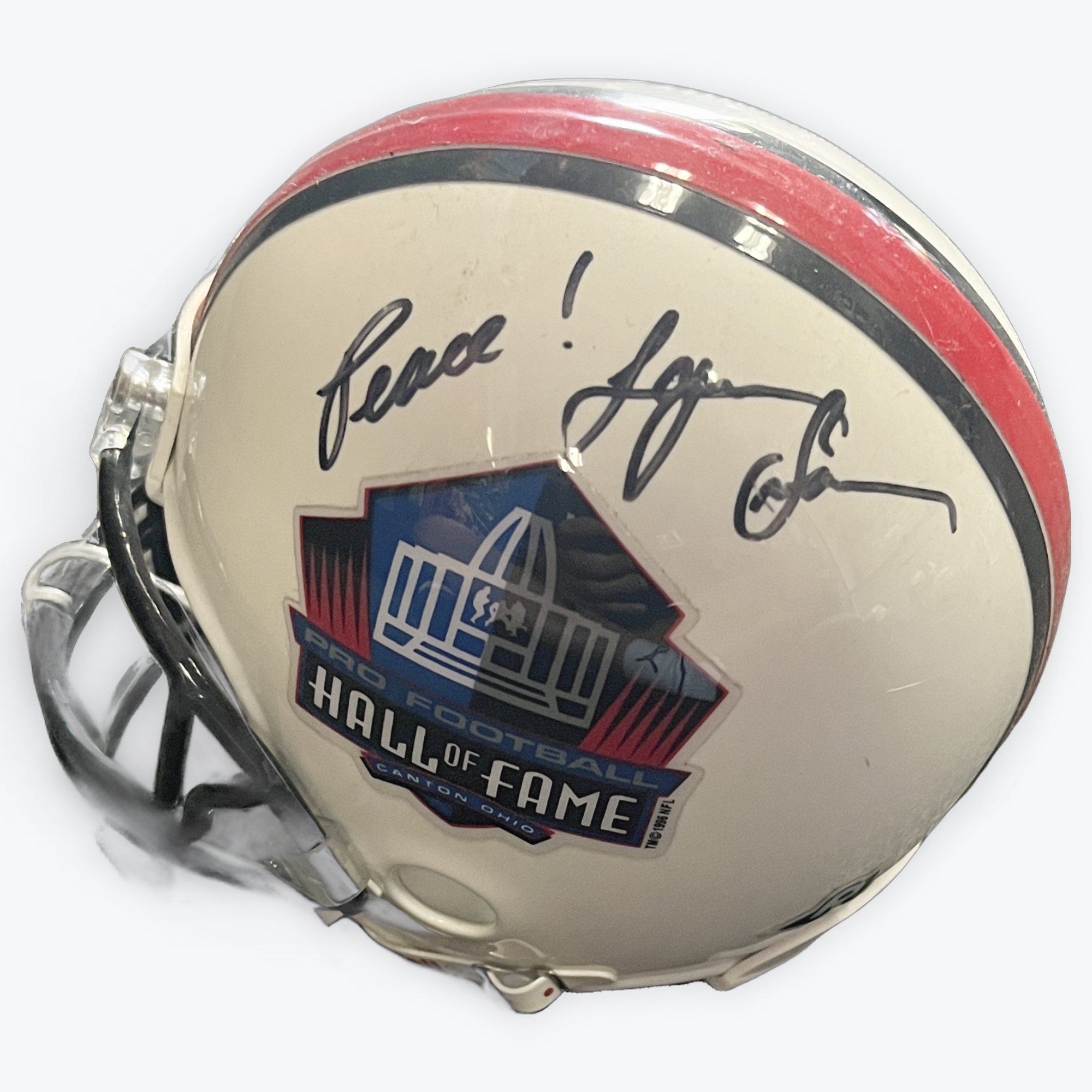 Pittsburgh Steelers Lynn Swann Autographed HOF Helmet